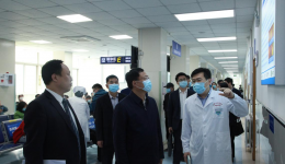 市卫健委党组书记柳忠旭赴青岛眼科医院调研指导工作